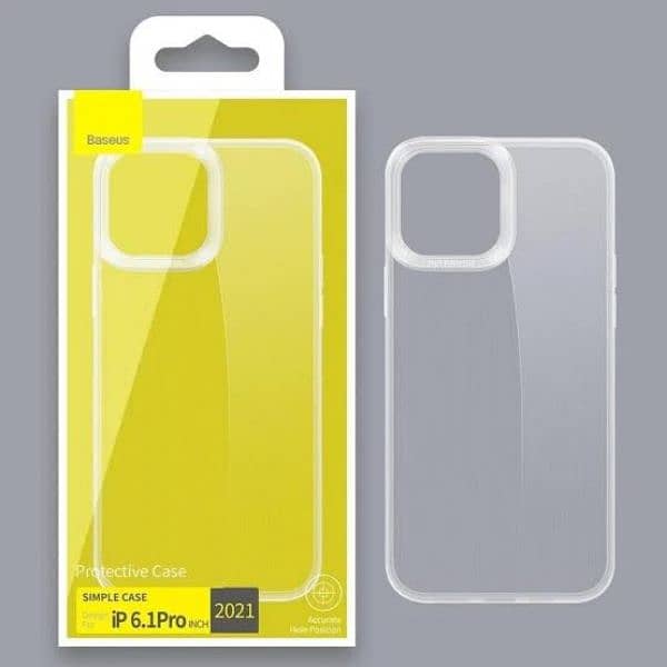 Baseus Clear Protective Phone Case For iP 6.1Pro inch 0