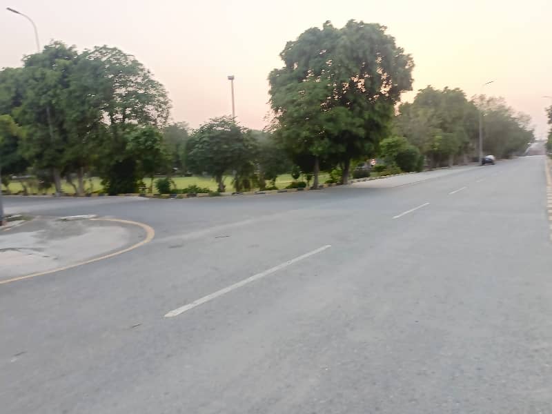 11 Marla plot available for sale in Premium block Abdullah Gardens Canal Road fsd 7