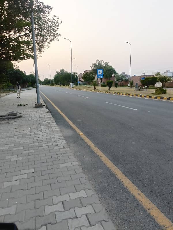 11 Marla plot available for sale in Premium block Abdullah Gardens Canal Road fsd 10