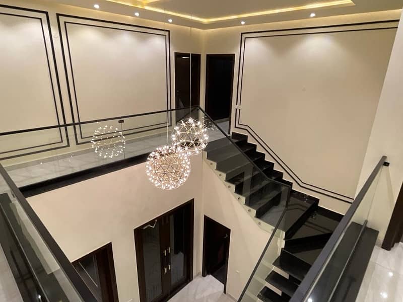 10 Marla Brand New Vvip Luxury House Available For Sale In Ayesha Block Abdullah Garden Canal Road Fsd 11