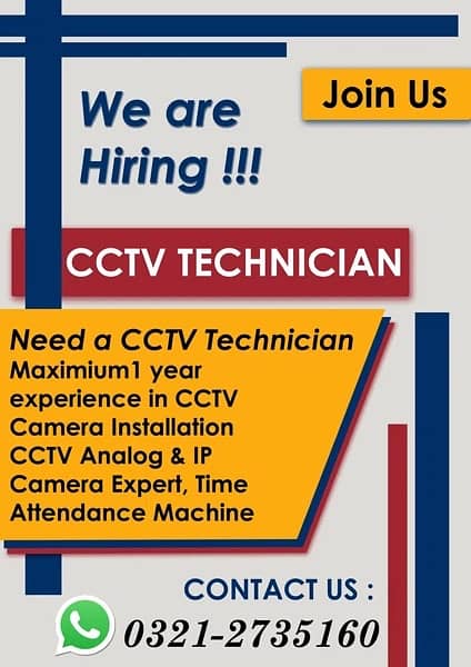 CCTV TECHNICIAN 0