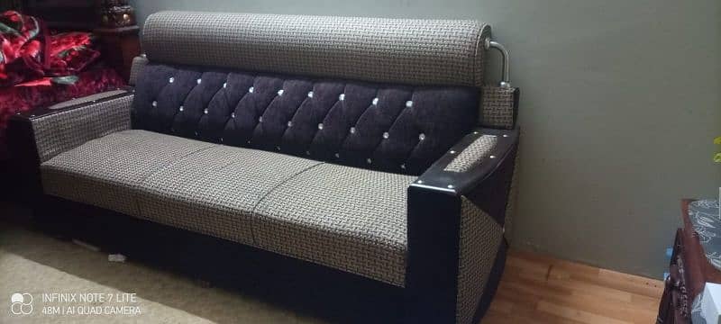 5 Seater Sofa Set place in Commerce College, Mansehra 03479112090 1