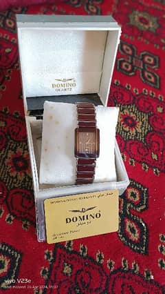 Domino watch I purchased April 2018 one hand used