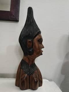 African sculpture and puppets
