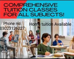 Home Tuition Available  03023126227 0
