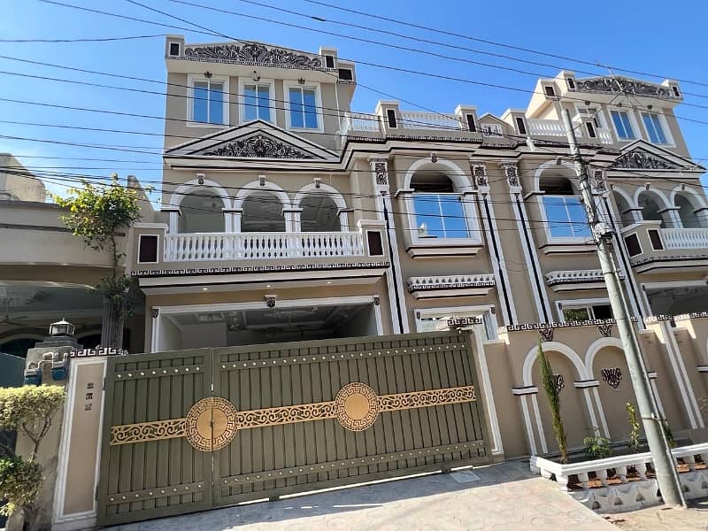 10 Marla Triple Storey Triple Unit House Available For Sale In Gulshan Abad. 1