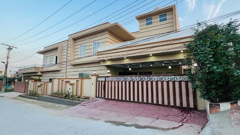 10 Marla Double Story Double Unit Brand New House Available For Sale In Gulshan Abad Sector 3. 1