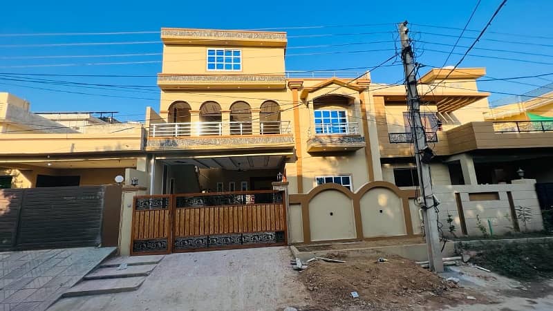 10 Marla Brand New Double Story Double Unit House Available For Sale In Gulshan Abad Sector 2. 1