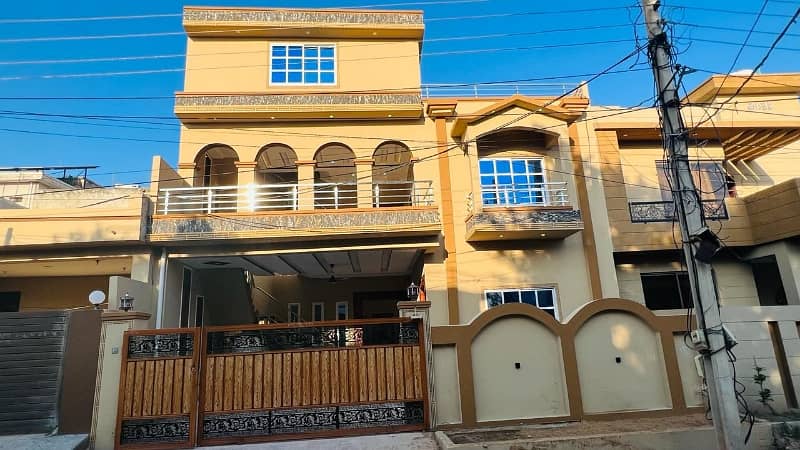 10 Marla Brand New Double Story Double Unit House Available For Sale In Gulshan Abad Sector 2. 3
