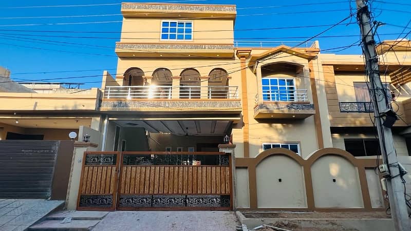 10 Marla Brand New Double Story Double Unit House Available For Sale In Gulshan Abad Sector 2. 0