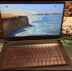 i7 10th gen (10750H) gaming laptop with rtx 3060 6gb