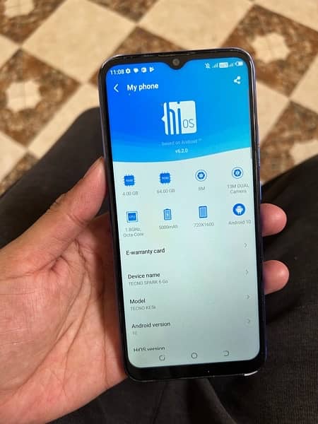 Tecno spark 6 go 4/64 dual sim all ok 2