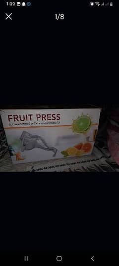 Fuit Press available For Sell