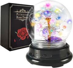 Galaxy Rose Flowers Forever Enchanted Rose LED Flower a617 0