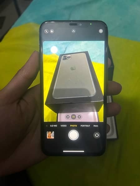 iphone 11 pro max 64gb non pta with Box (just panel changed) 1