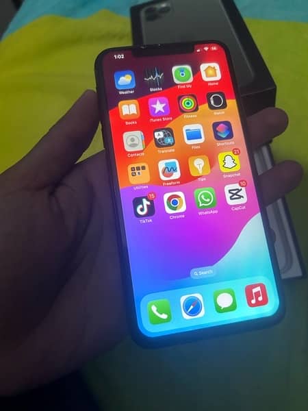iphone 11 pro max 64gb non pta with Box (just panel changed) 4