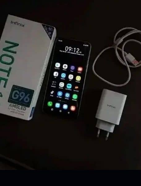Infinix note 12 8gb ram 128gb memory with complete saman 0