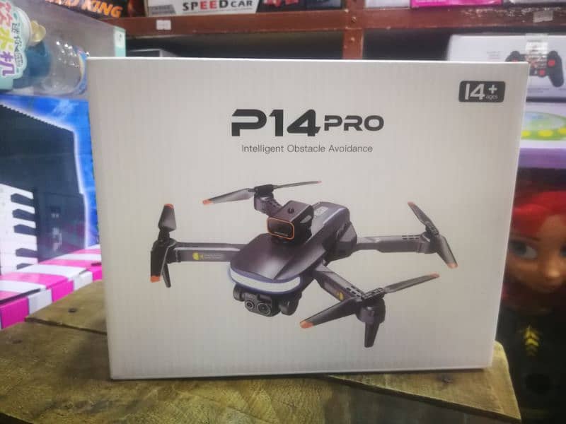 P14 Pro Wifi Fpv Drone With 4K Hd Dual Camera Altitude Hold Mode 4