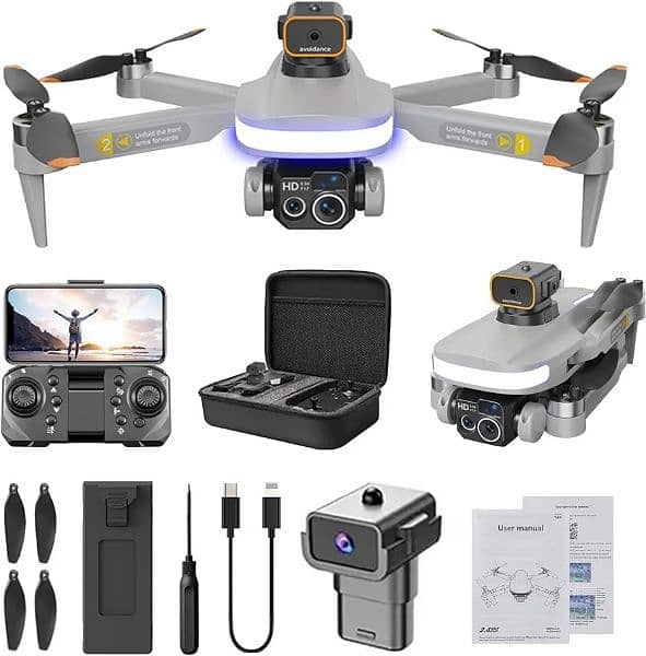 P14 Pro Wifi Fpv Drone With 4K Hd Dual Camera Altitude Hold Mode 9