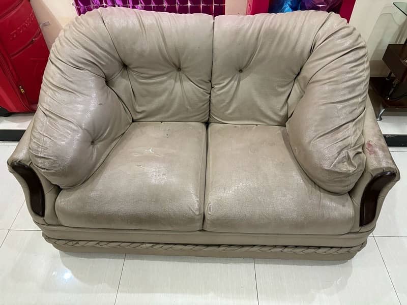 leather sofa 7 Seator 1