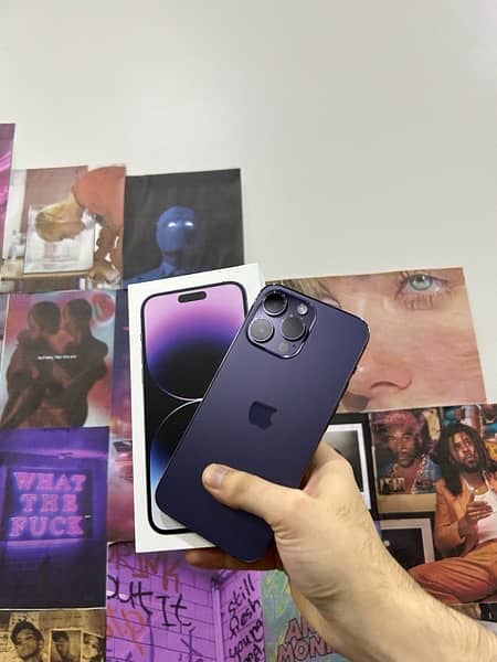 iphone 14 pro max deep purple(256GB) 0