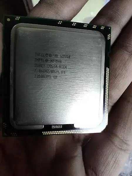 xeon w3550 processor + motherboard in good condition 1