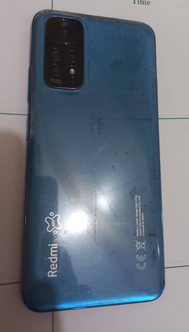 redmi note 11 never open never repaired complete box watsapp contact 1