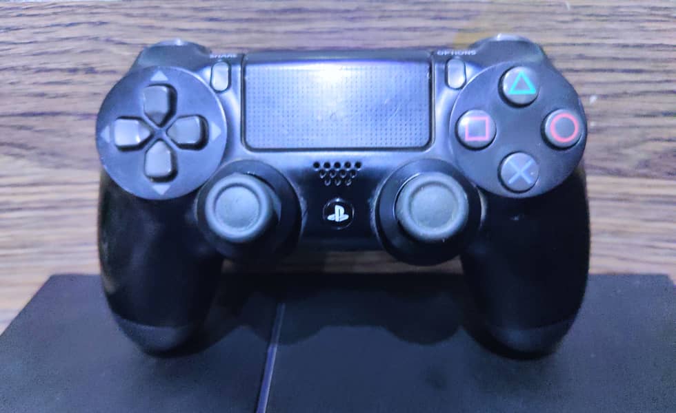 PS4 500 GB along with one original Sony PS controller and cables 6
