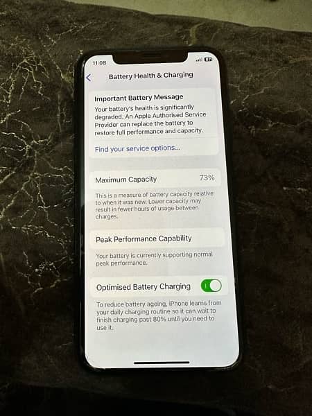 iPhone XS 256GB PTA APPROVED Black Colour 3