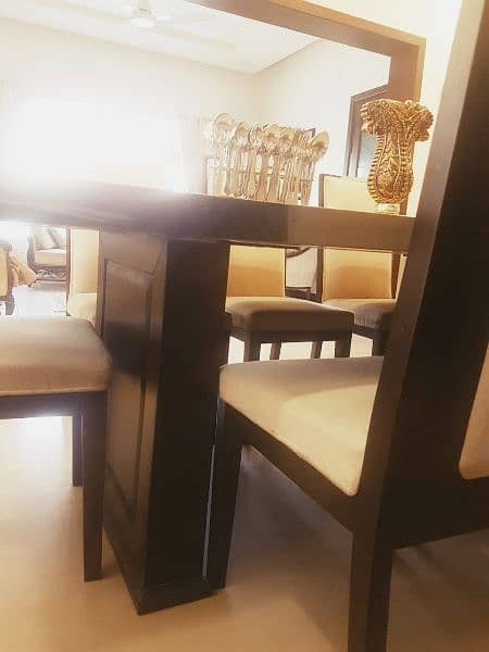 8 Seater Wooden Dining Table 3