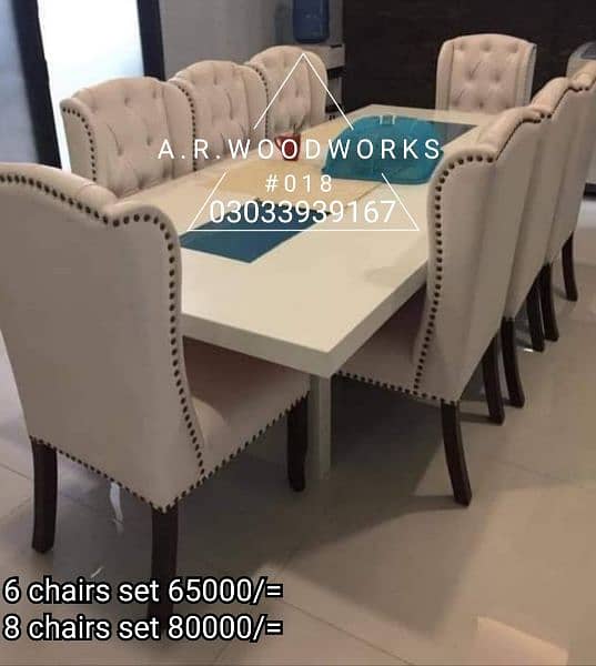 DINNING TABLE #DINNING CHAIRS #SOFA CHAIRS 15