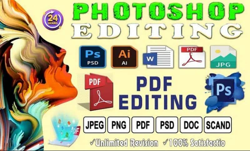 Graphic Design Edit PDF JPG screenshot scanned Photoshop Document edit 1