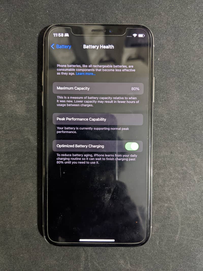 iPhone X 64GB Non-PTA (with small dot) 7