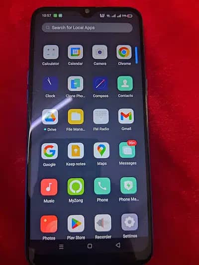 Realme 5 with box and charger 0