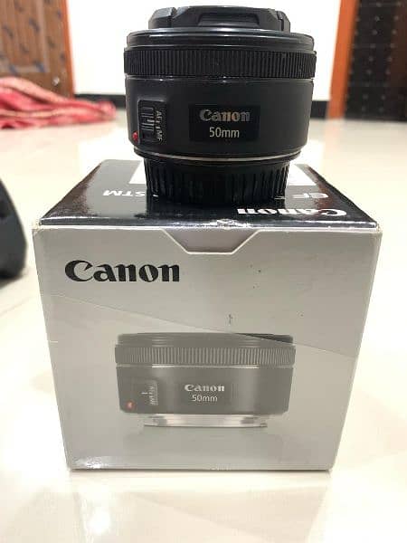 Canon EOS 60D With Box 18.55 Lens & 50mm 1.8 With Box 10/10 Condition 9