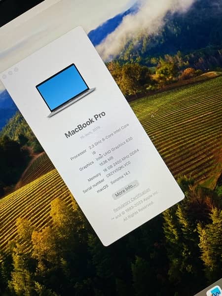 Apple MacBook Pro 2019 Core i9 16GB/512 SSD 15.4’. inches 4