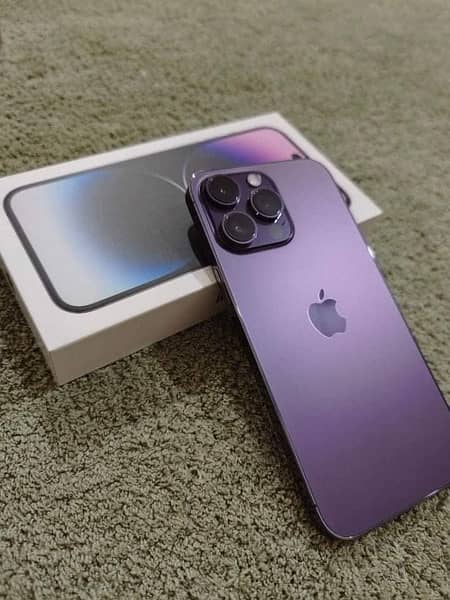 i phone 14 pro max non pta deep purple LLA 2