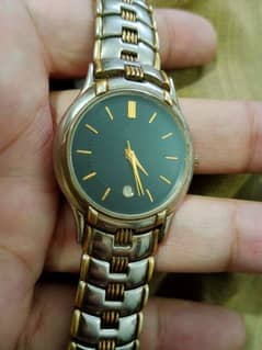 Swiss Imperial Gold plated watch / 03004259170