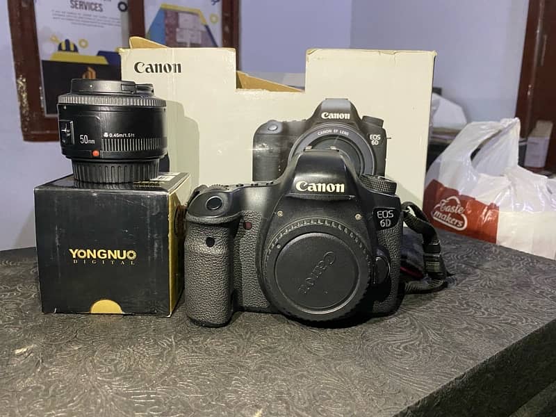 canon 6d for sale with 50mm lens 2