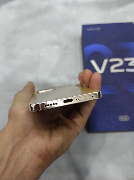 Vivo V23 5g in very good condition 12gb 256gb with all accessories 10