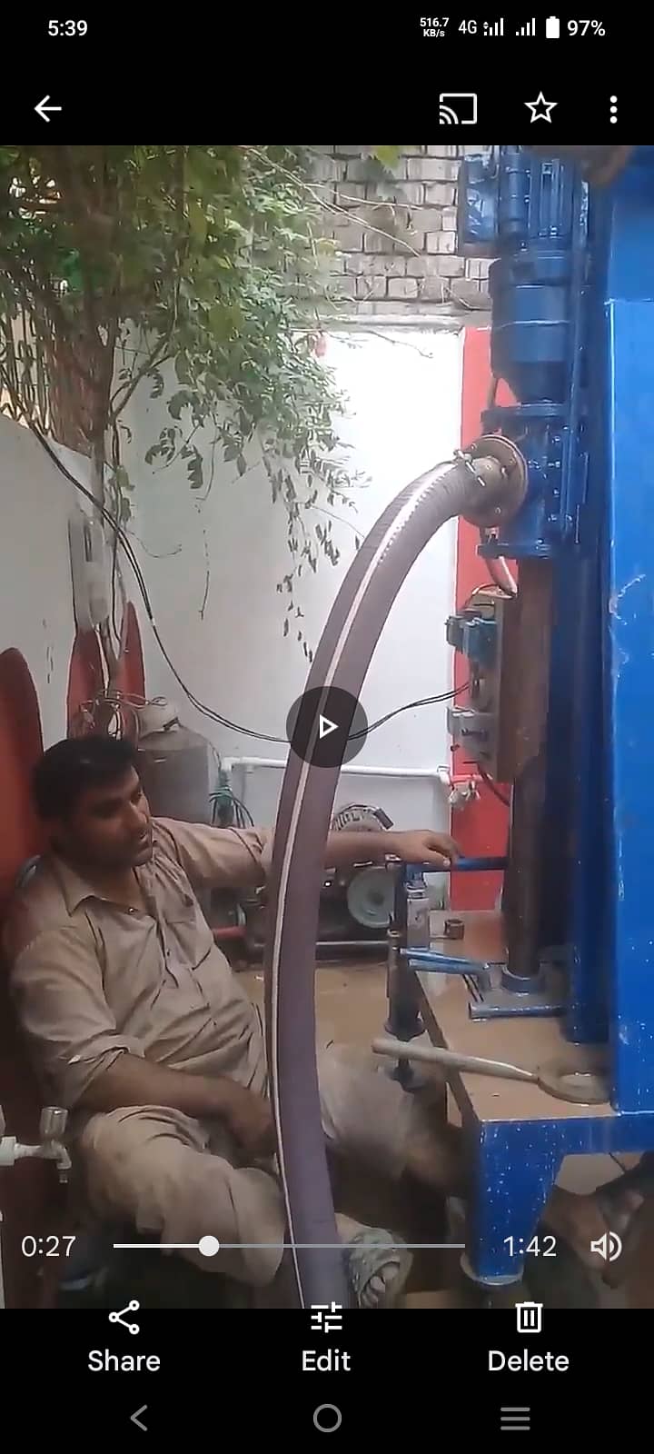 Mini drilling rig for deep well boreing 2
