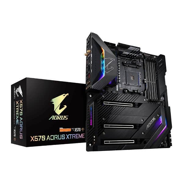 Gigabyte x570 arous extreme  full ok great condition  read 1