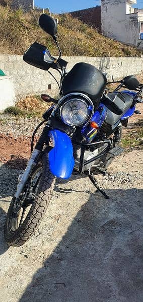 YAMAHA YBR G 2019 - BLUE - punjab num 15K DRIVEN 5