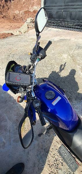 YAMAHA YBR G 2019 - BLUE - punjab num 15K DRIVEN 7