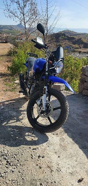 YAMAHA YBR G 2019 - BLUE - punjab num 15K DRIVEN 9