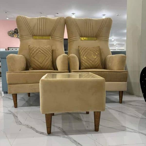 sofa Kam bed | l shape sofa | coffee chair | paffy set | 2