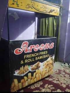 fries and roll samosa counter for sale