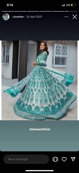Walima Dress / Nikah dress / Wedding Dress 2