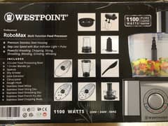 westpoint food factory 1100kW