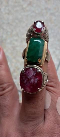 gemstone Ruby ki ring natural beautiful colour 0